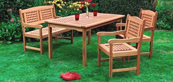 Gartenmöbel Sets Holz