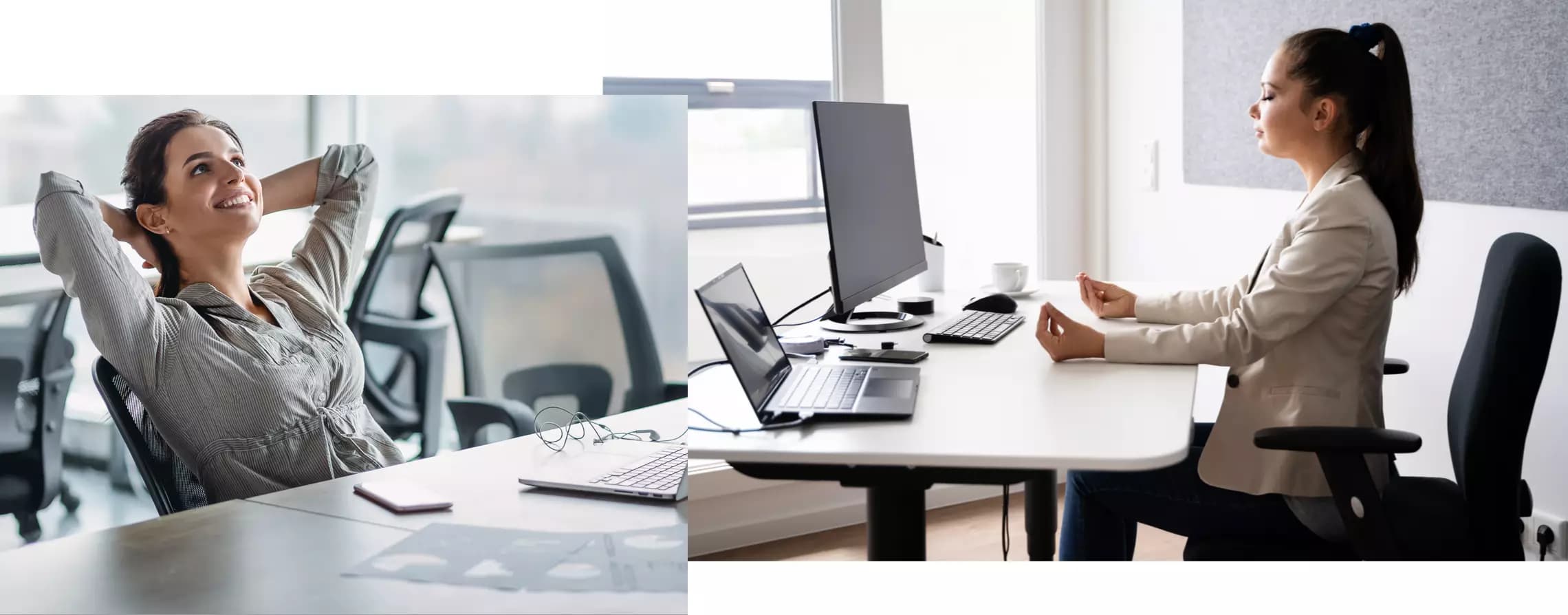 Bürostuhl richtig einstellen