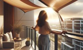 Sonnenschutz Ideen Balkon