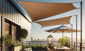 Sonnenschutz Dachterrasse