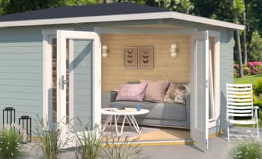 Gartenhäuser einrichten