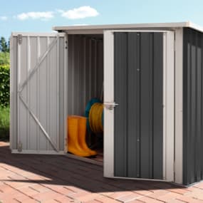 Gerätehäuser aus Metall