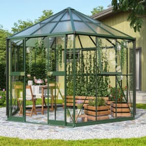 Gewächshäuser Glas