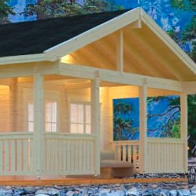 Gartenhäuser mit Satteldach