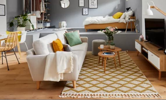 Einzimmer-Wohnung einrichten