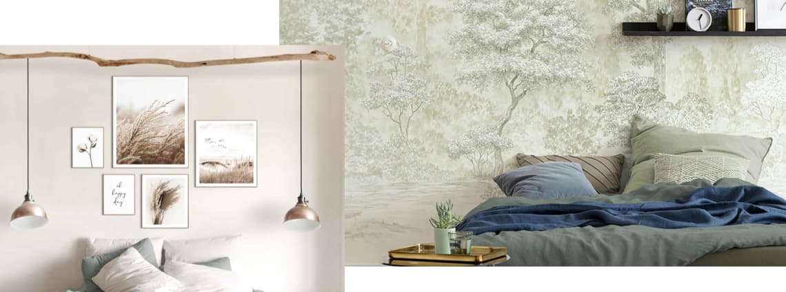 Wandgestaltung Schlafzimmer