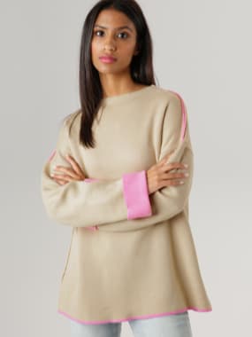Beige Pullover