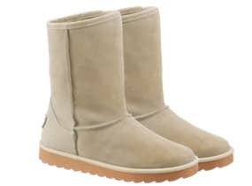 Beige Winterstiefel