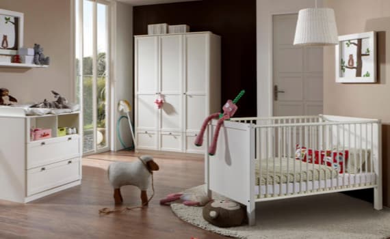 Weiße Babyzimmer Möbel