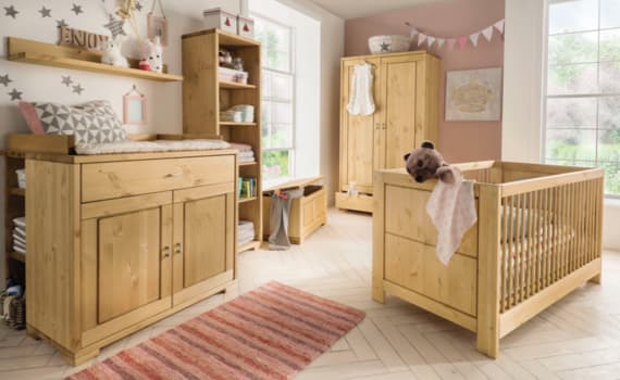 Beige Babyzimmer Möbel