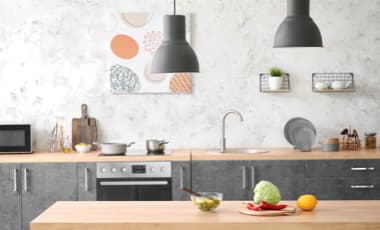 Wandgestaltung in der Küche