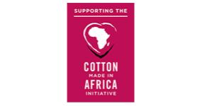 Unterstützt Cotton made in Africa