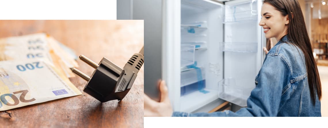 Stromverbrauch eines Gefrierschranks