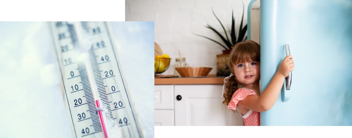 Optimale Temperatur im Gefrierschrank