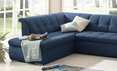 Wohnzimmer blau