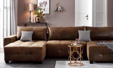 Wohnzimmer braun