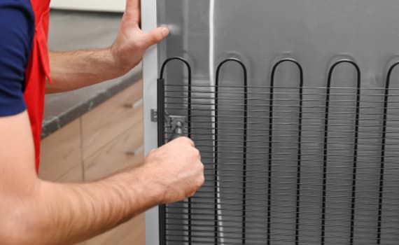 Reinigung Kondensator