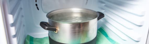 Gefrierschrank abtauen