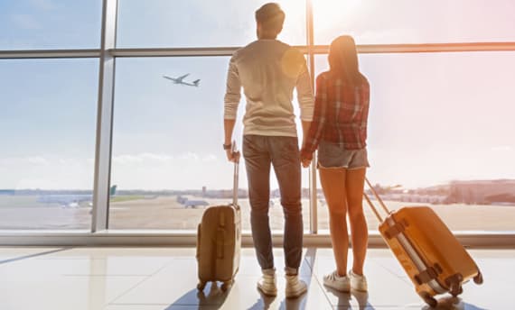 Handgepäck und Handtaschen