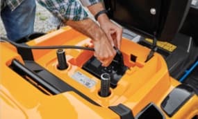 Rasentraktor Instandhaltung