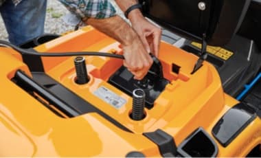 Rasentraktor Instandhaltung