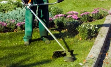 Rasentrimmer richtig benutzen