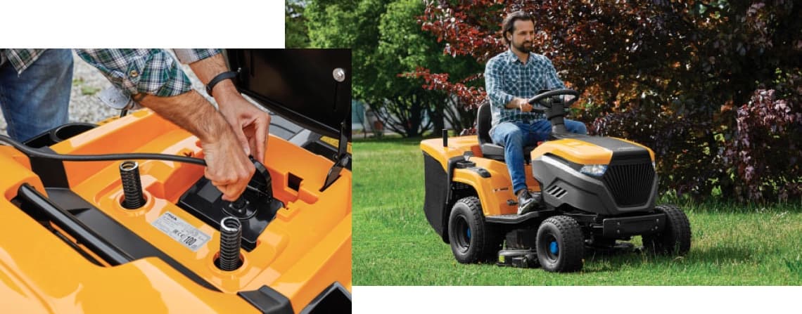 Rasentraktor Instandhaltung