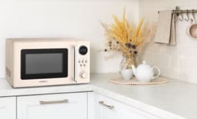 Mikrowelle Platzierung