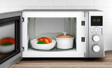 Was darf in die Mikrowelle