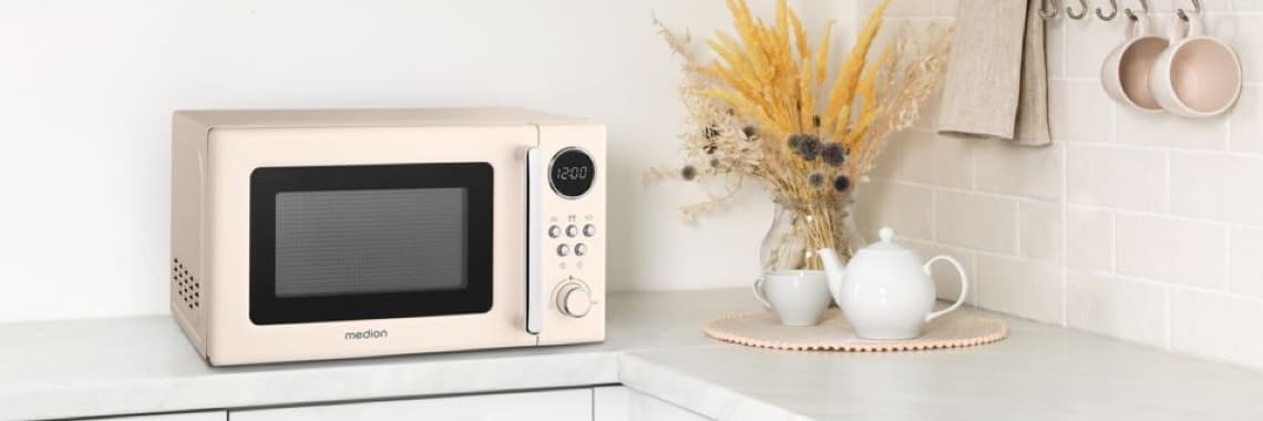 Mikrowelle Platzierung