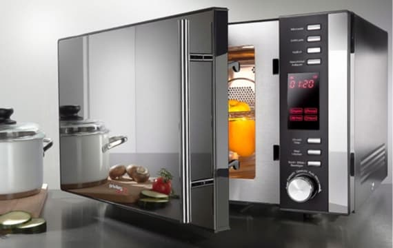 Mikrowellen mit Grill und Heißluft