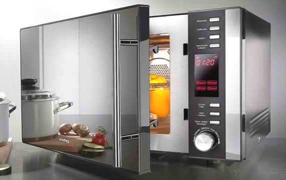 Mikrowellen mit Grill & Heißluft