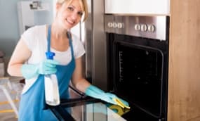 Backofen reinigen