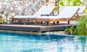 Pool Sichtschutz