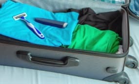 Rasierer im Handgepäck