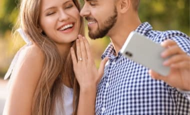 Verlobungsring tragen