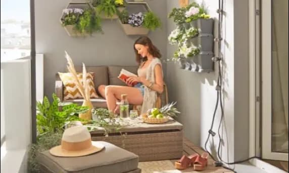 Balkonmöbel kleiner Balkon