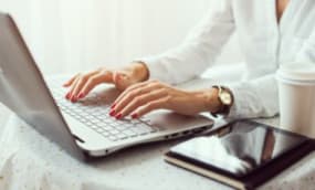 Schreibtisch Position