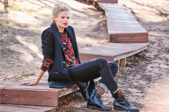 Blazer mit Jeans kombinieren