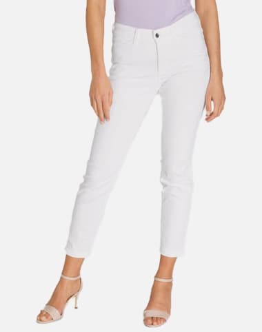 Weiße Jeans