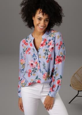 Blusen mit Blumenmuster