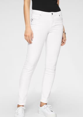 Weiße Jeans