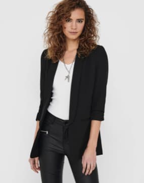Schwarze Blazer für Damen