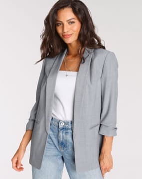 Graue Blazer