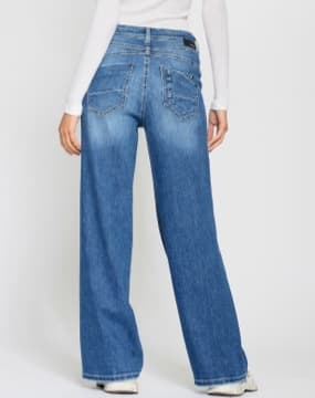 Wide-Leg Jeans