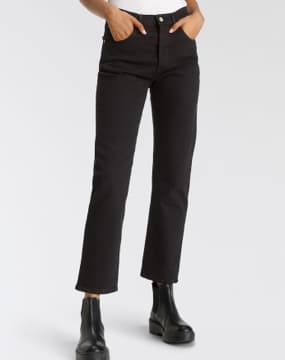 Schwarze Jeans
