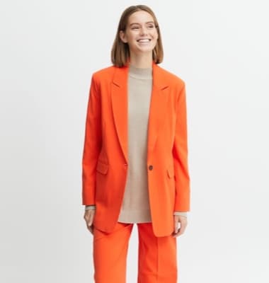 Orange Blazer