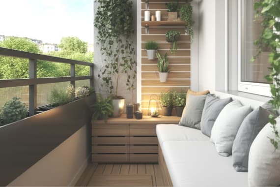 Balkonmöbel kleiner Balkon