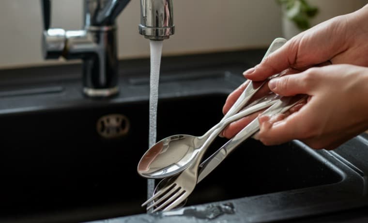 Besteck-Reinigung