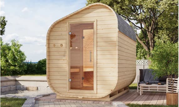 Gartensauna selber bauen